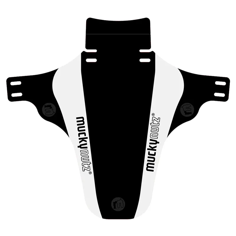 Mucky Nutz Front Face Mudguard - White