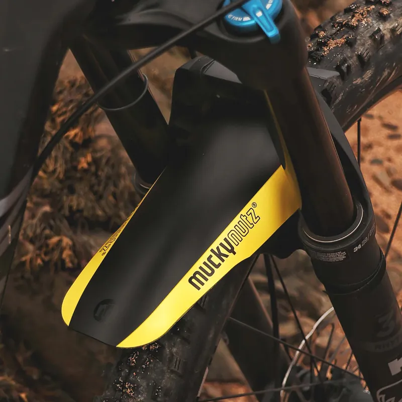 Mucky Nutz Front Face Mudguard - Yellow-1