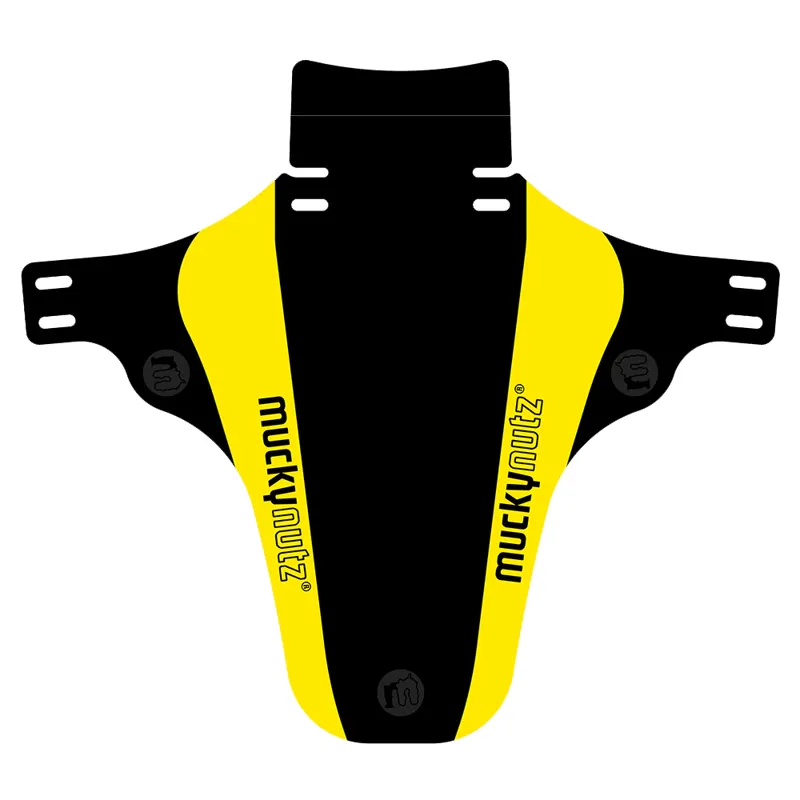 Mucky Nutz Front Face Mudguard - Yellow
