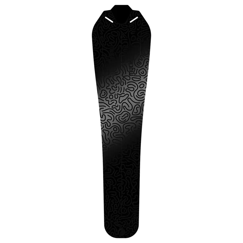 Mucky Nutz Junior Rear Mudguard Large - Doodle Black
