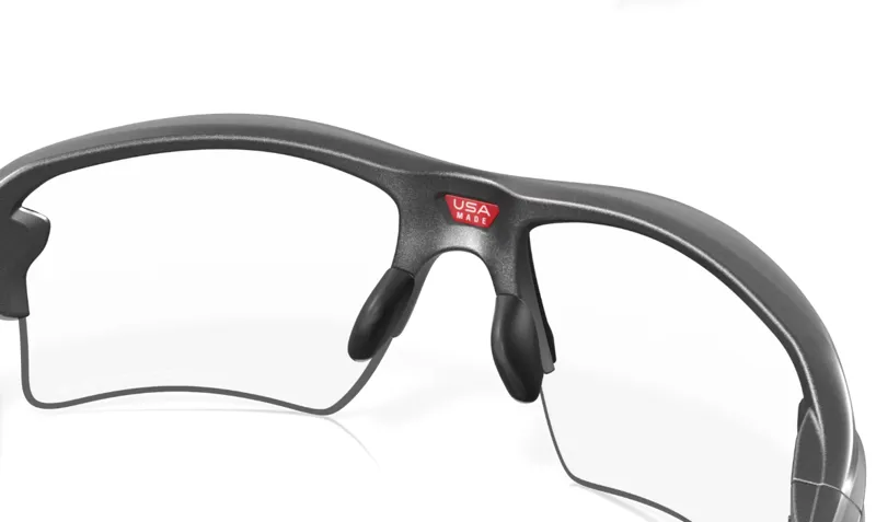 Oakley Flak 2.0 XL Sunglasses - Clear to Black Iridium Photochromic Lens/Steel-4