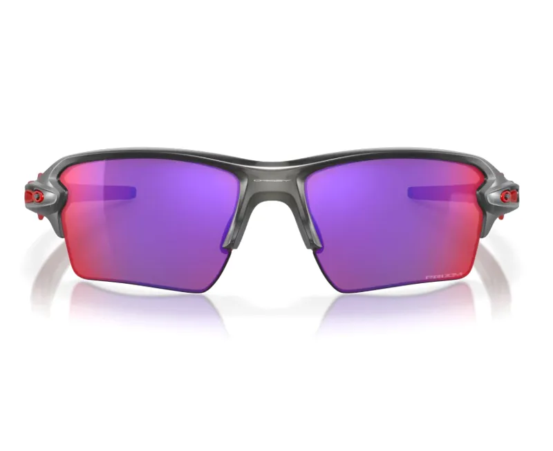Oakley Flak 2.0 XL Sunglasses - Prizm Road Lens/Matte Grey Smoke Frame-1