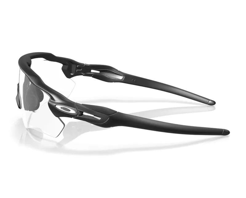 Oakley Radar EV Path Sunglasses - Clear-Black Iridium Photochromic Lens/Steel-3