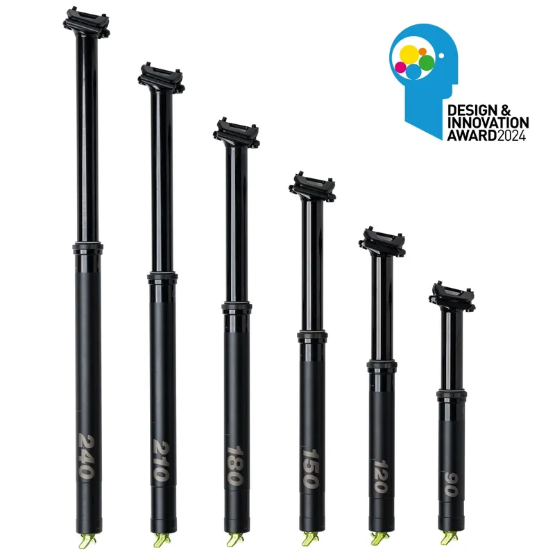 One Up V3 Mountain Bike Dropper Post 34.9mm x 150mm - Black-3