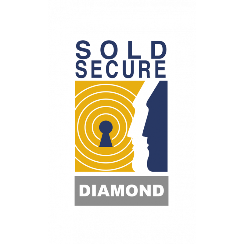 OnGuard RockSolid D-Lock Bicycle Lock - Black/Yellow-3