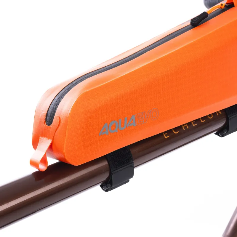 Oxford Aqua Evo Adventure XL 1.5L Bike Top Tube Pack - Orange-3