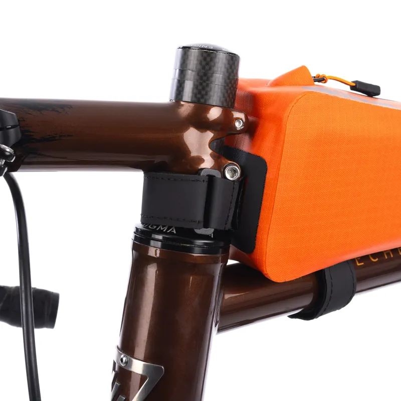 Oxford Aqua Evo Adventure XL 1.5L Bike Top Tube Pack - Orange-5