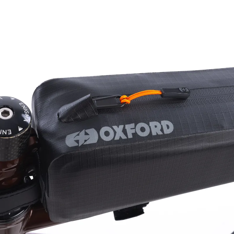 Oxford Aqua Evo Adventure XL Top Tube Pack - Black-2