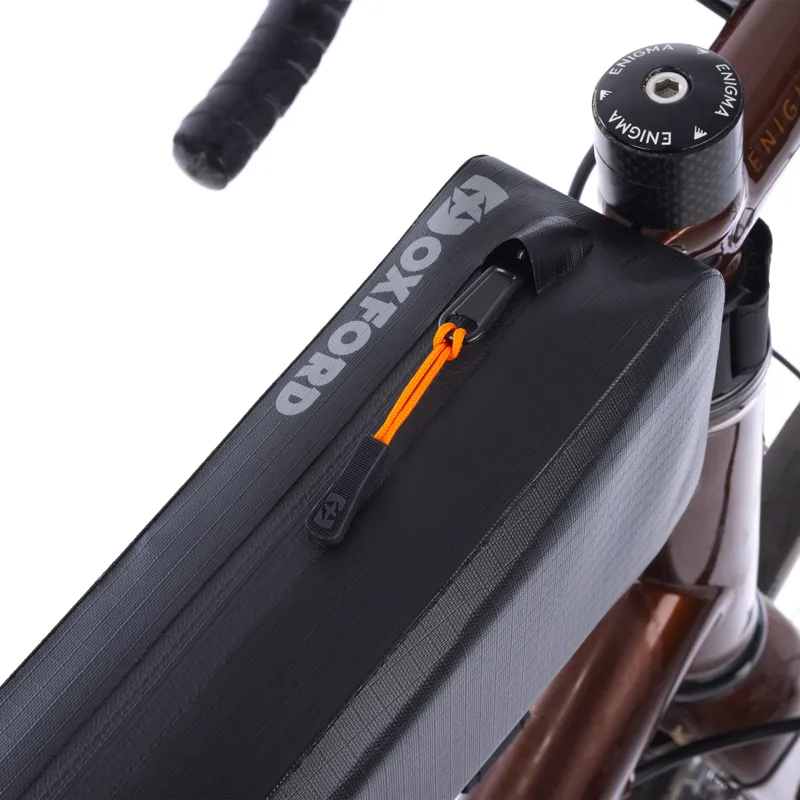 Oxford Aqua Evo Adventure XL Top Tube Pack - Black-3
