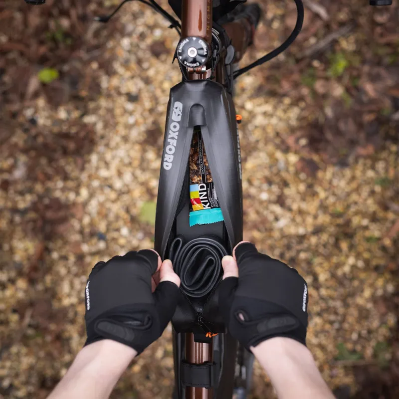 Oxford Aqua Evo Adventure XL Top Tube Pack - Black-6