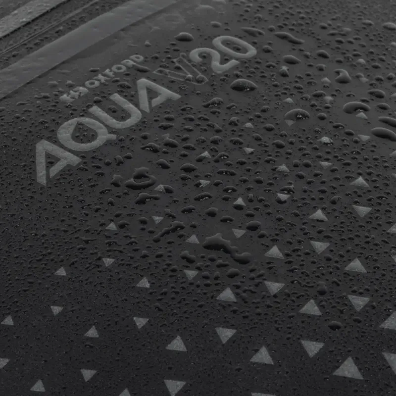 Oxford Aqua V 20 Extreme Visibility Single QR Pannier Bag - Black-7
