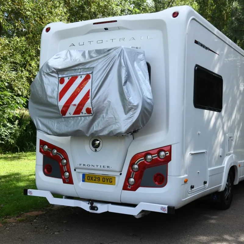 Oxford Aquatex Touring Premium Bike Cover for 1-2 Bikes - Silver-2