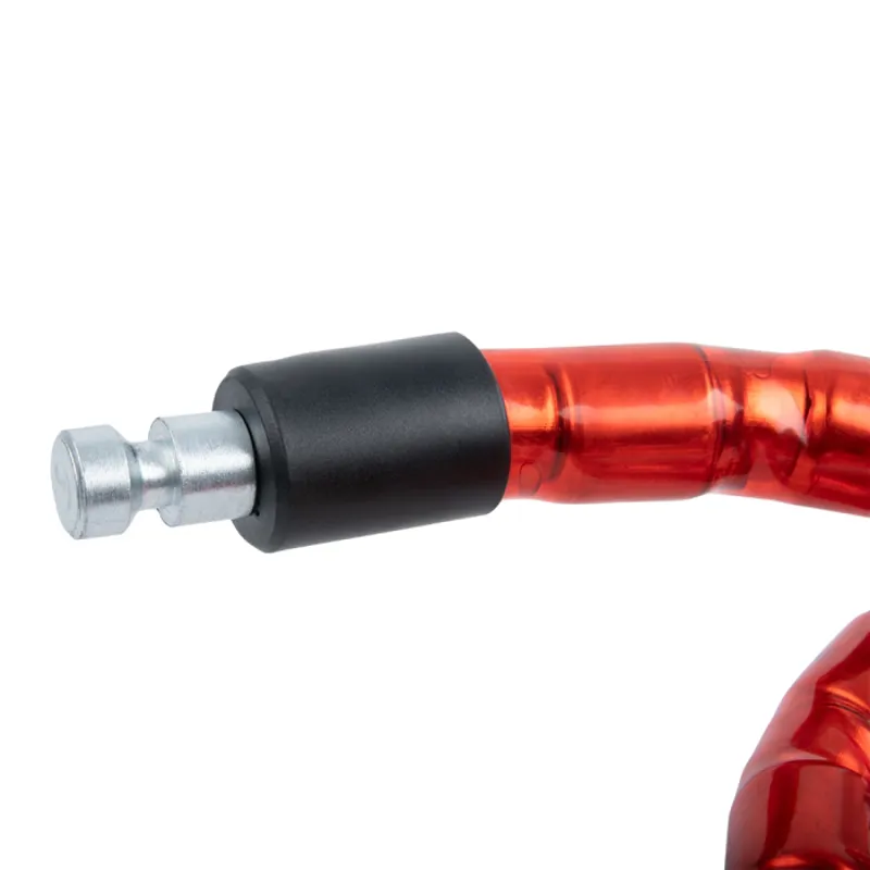 Oxford Barrier Armoured Cable 25mm x 1.4m Bike Lock - Red-1