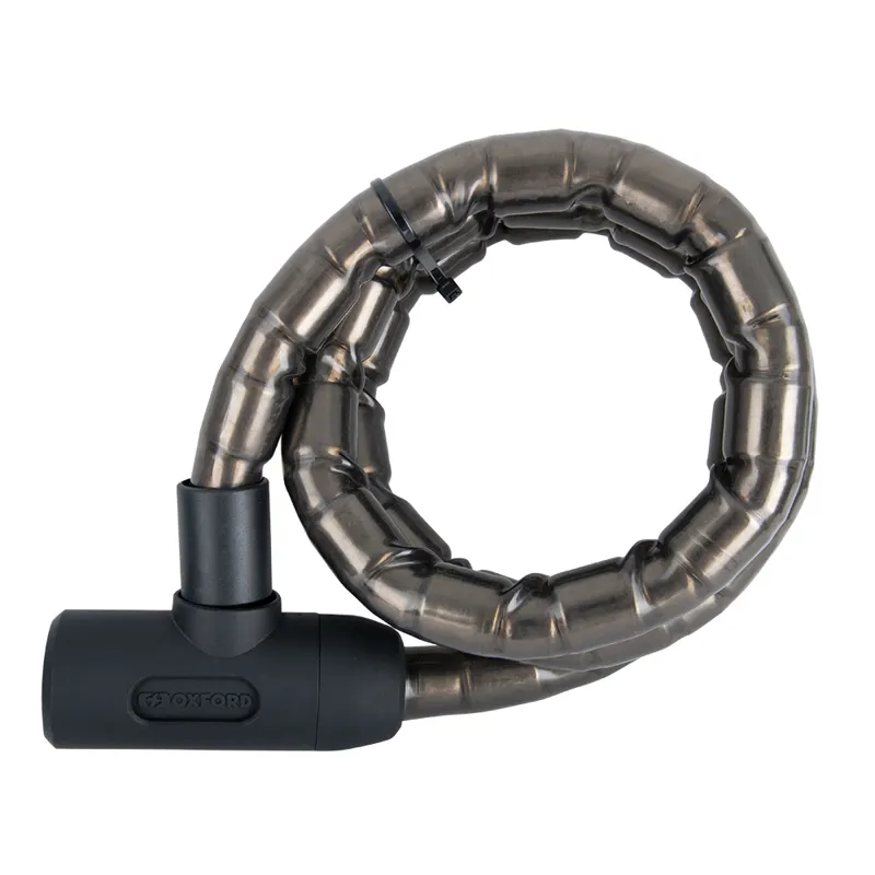 Oxford Barrier Armoured 1.4m x 25mm Cable Bike Lock - Smoke