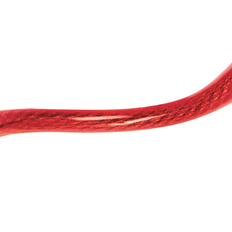 Oxford Bumper Cable Lock 6mm x 0.6m Bike Lock - Red-1