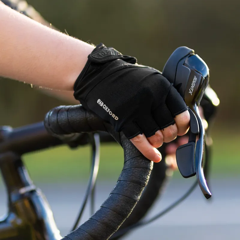 Oxford Cadence 2.0 Cycling Mitts - Black - Size Small-2
