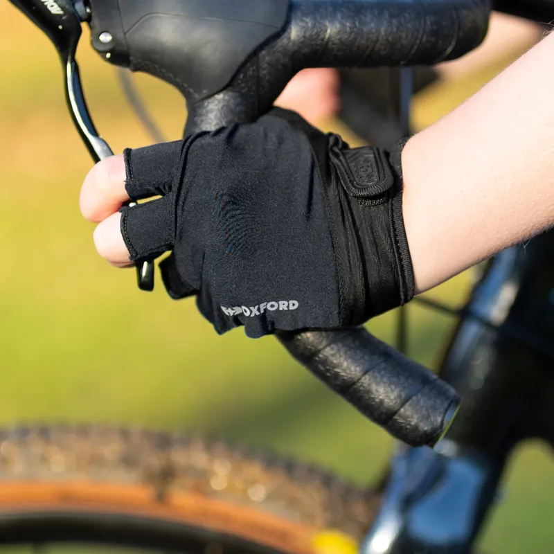 Oxford Cadence 2.0 Cycling Mitts - Black - Size Small-3