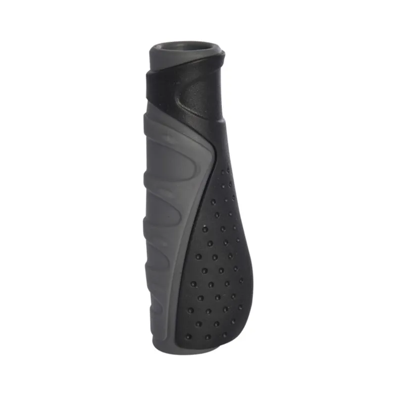 Oxford Dual Density Ergo Handlebar Grips - Black/Grey
