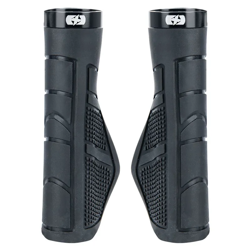 Oxford Metro Ergo Lock On Bike Handlebar Grips - Black