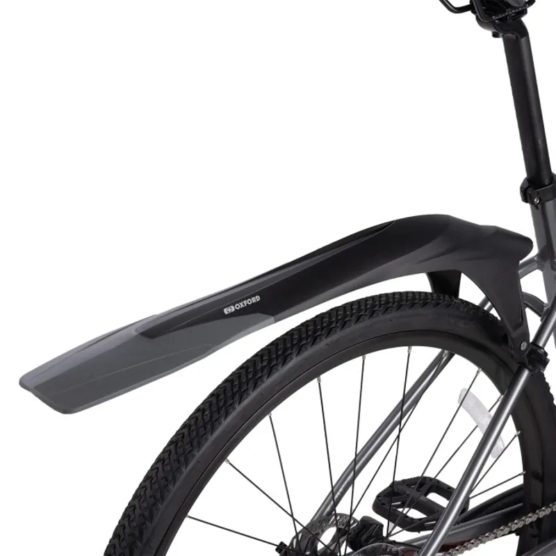 Oxford Mudstop FS Rear Mudguard XL - Black-2