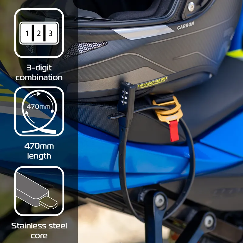 Oxford OXC Combi Zip Lock - Black-5