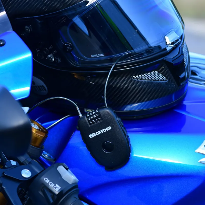 Oxford Retra Cable Bike Lock 75cm - Black-4