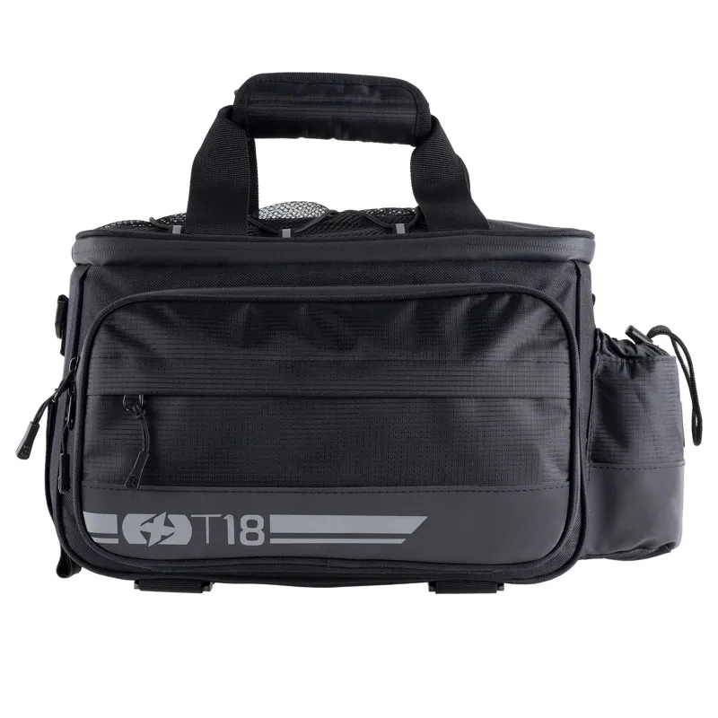 Oxford T18 Bicycle Rack Top Bag with Panniers 18L-1