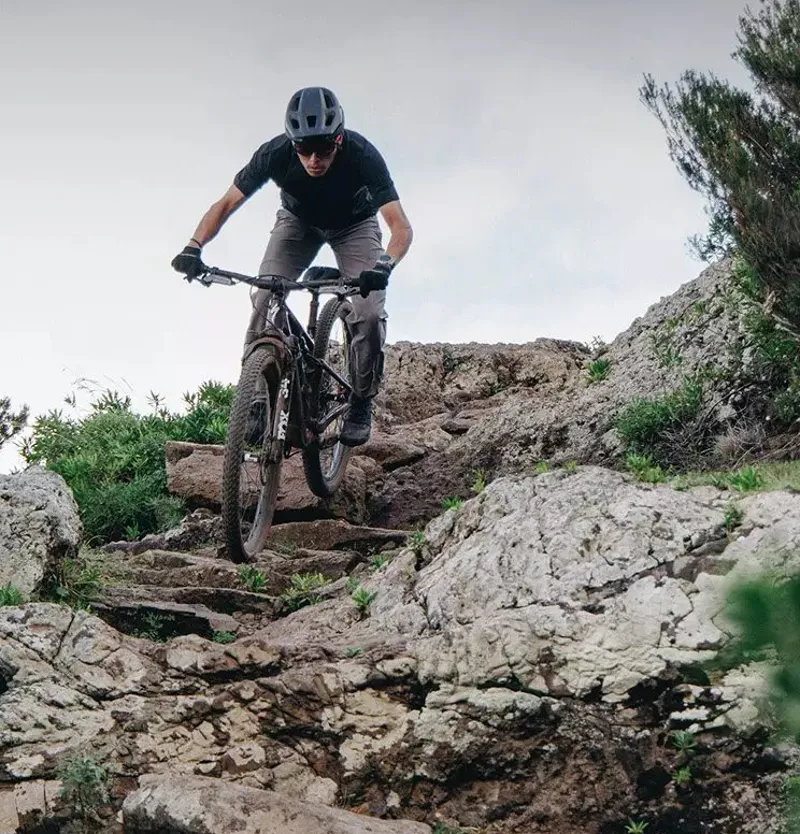 Roval Control SL VI 350 29 Mountain Bike Front Wheel 28H - Satin Carbon/Black-2