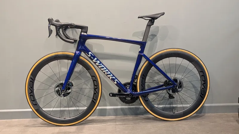 Ex-Demo Custom Build: S-Works Tarmac SL7 Road Bike - Blue - 56cm-2