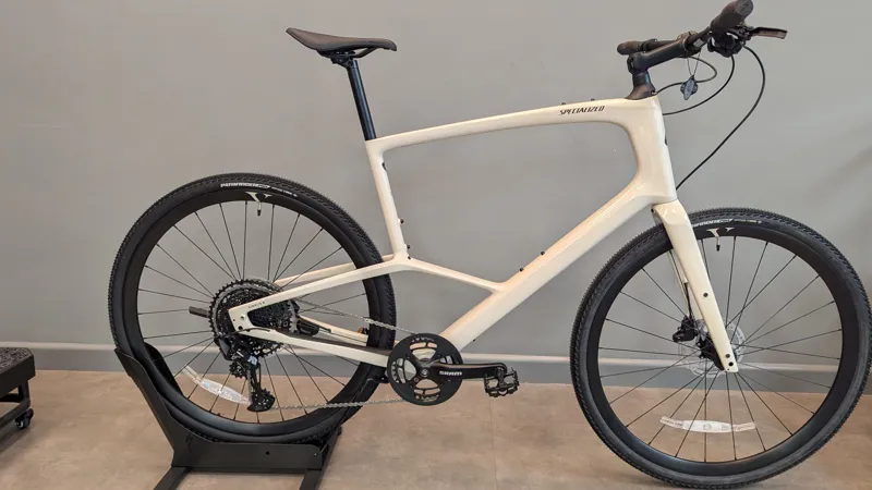 Shop Soiled: Specialized Sirrus X 5.0 Hybrid Bike - White - XX-Large-1