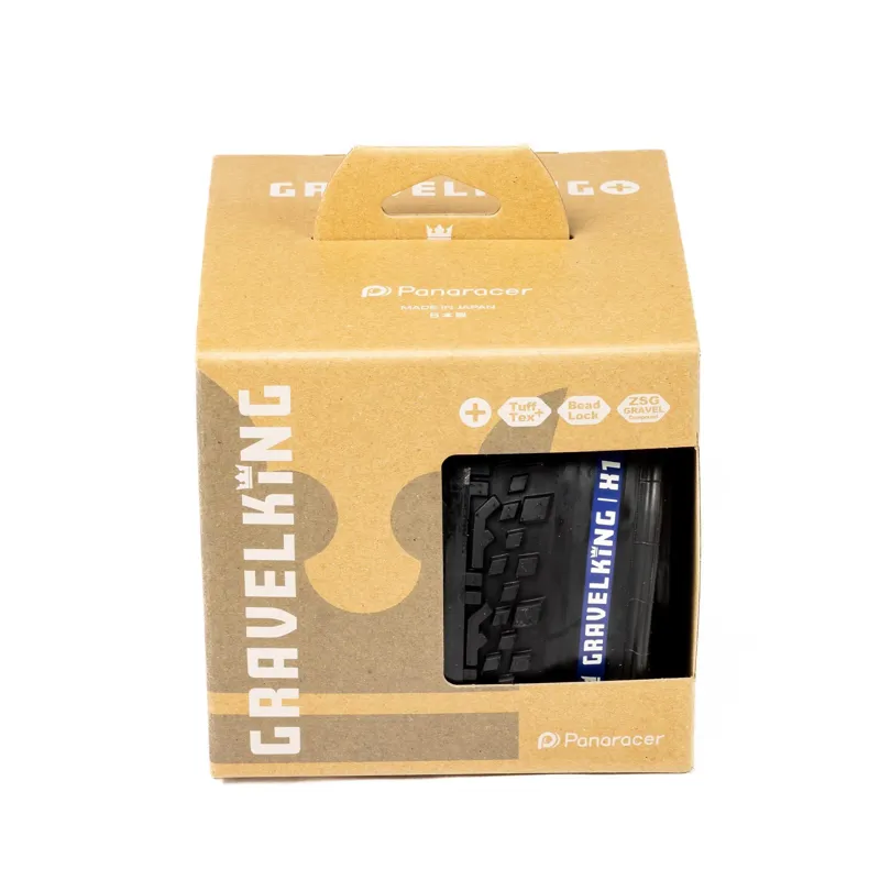 Panaracer GravelKing X1 Plus TLR 650B/27.5 x 48c Gravel Tyre - Black-3