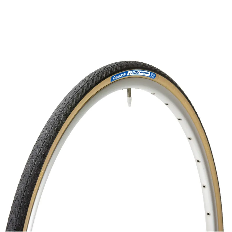 Panaracer Pasela ProTite Wired 27 inch Urban Tyre - Black/Amber