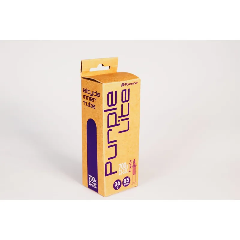 Panaracer Purple Lite TPU 700c Inner Tube Gravel 32-47c Valve - Purple
