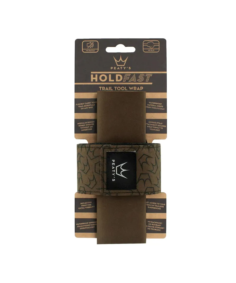 Peatys Holdfast Trail Tool Wrap - Earth
