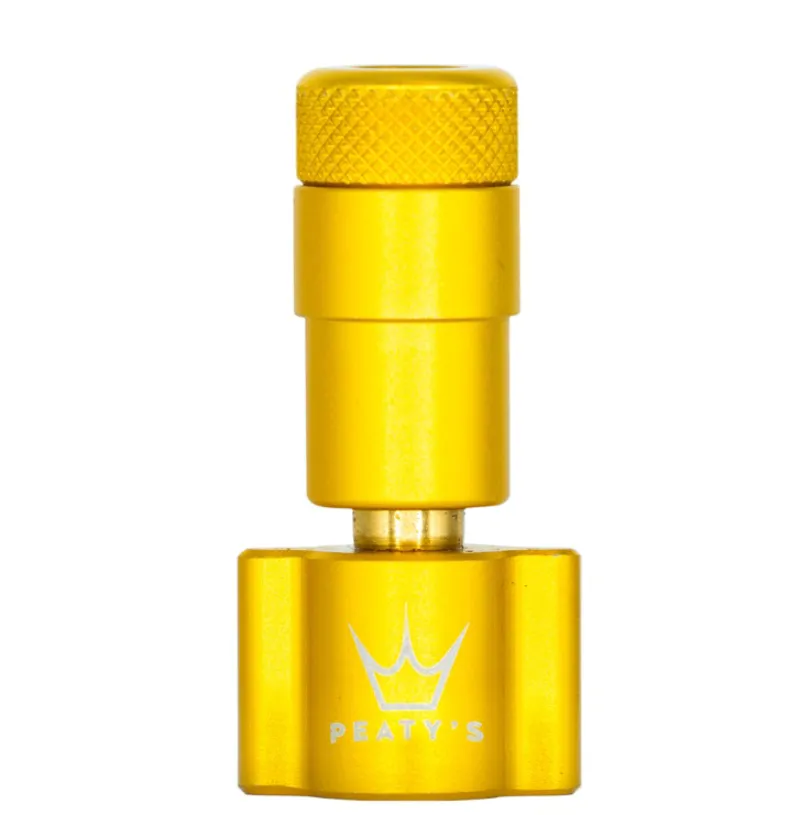 Peatys Holeshot CO2 Tyre Inflator Head - Gold