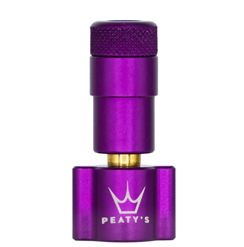 Peatys Holeshot CO2 Tyre Inflator Head - Violet