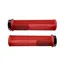 Peatys Monarch Knurl Handlebar Grip Thin 30-32mm - Red