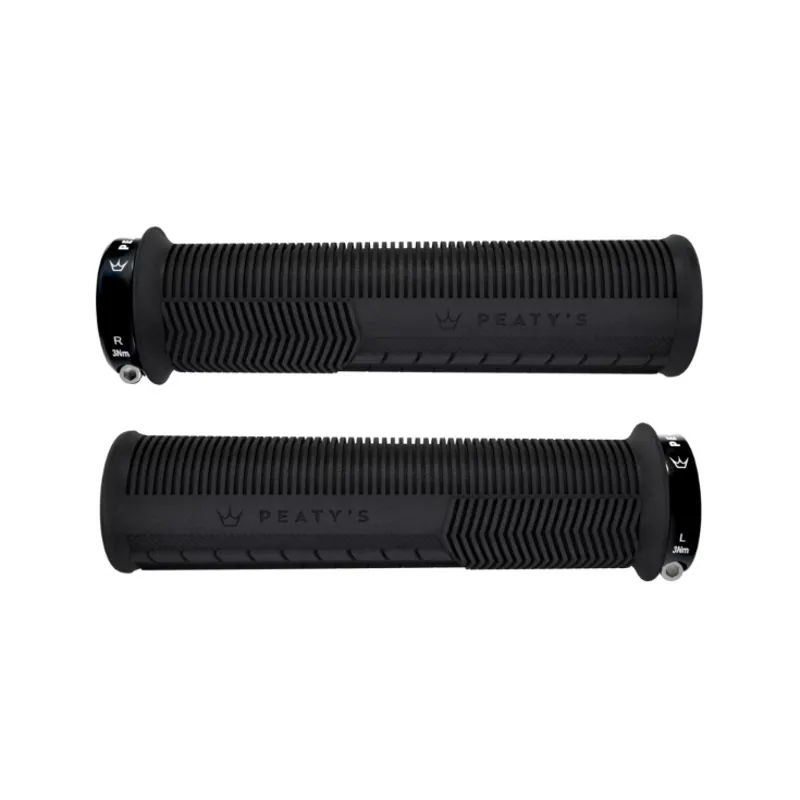 Peatys Monarch Mushroom Handlebar Grip Thin 30-32mm - Black