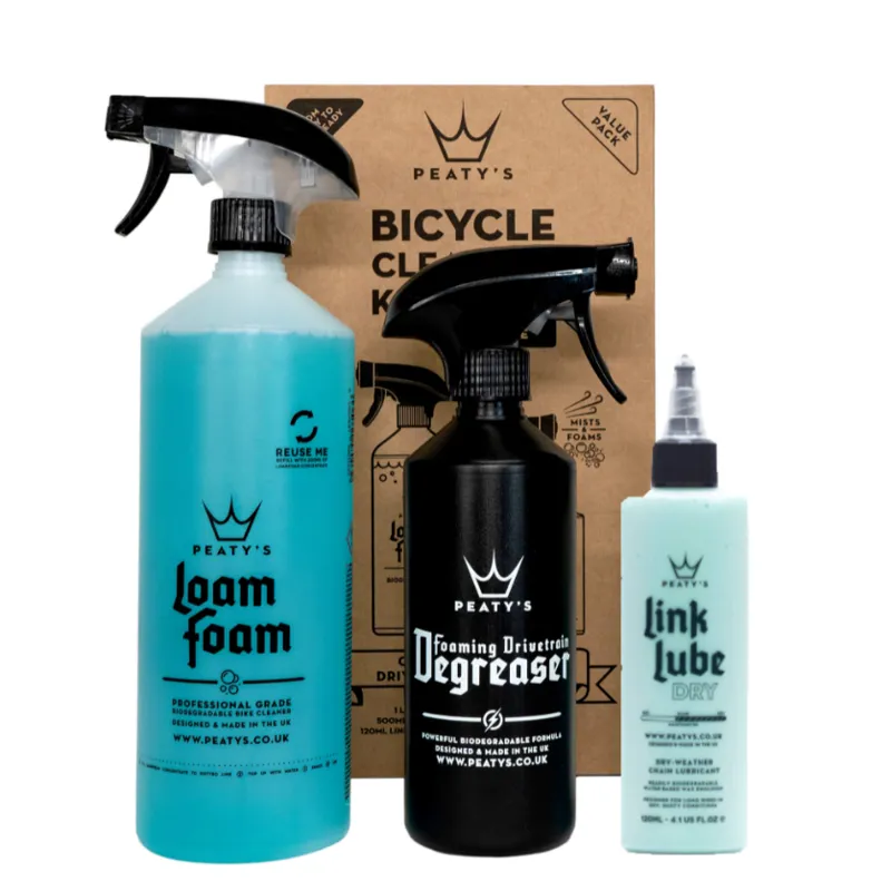 Peatys Wash Degrease Lubricate Bicycle Cleaning - Dry