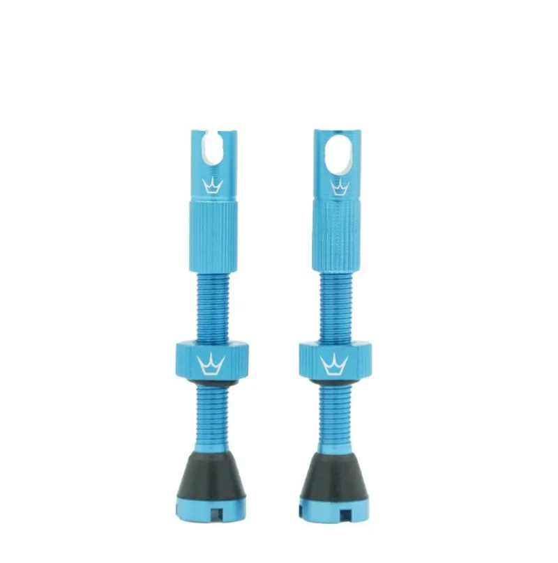 Peatys x Chris King Tubeless MK2 Valves 42mm - Turquoise