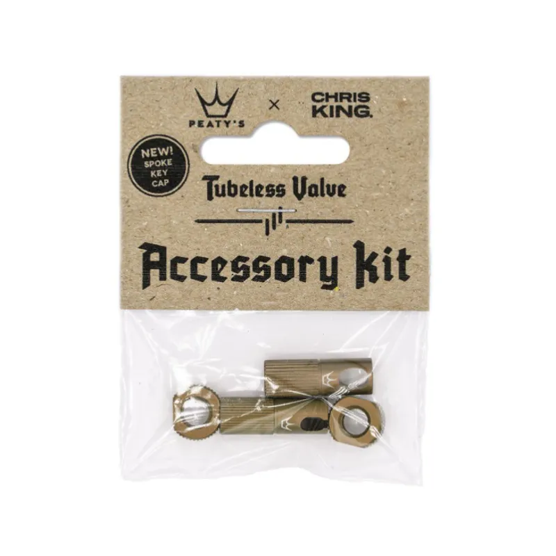 Peatys x Chris King Tubeless Valve Accessory Kit - Borboun