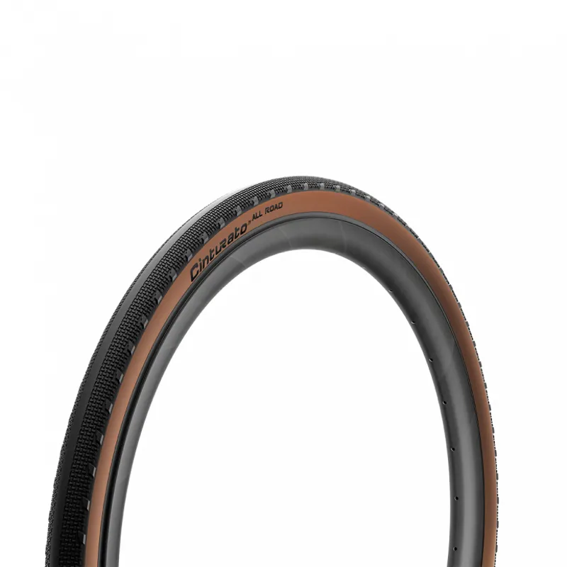 Pirelli Cinturato All Road 700c Tubeless Ready Gravel Bike Tyre - Tan-2