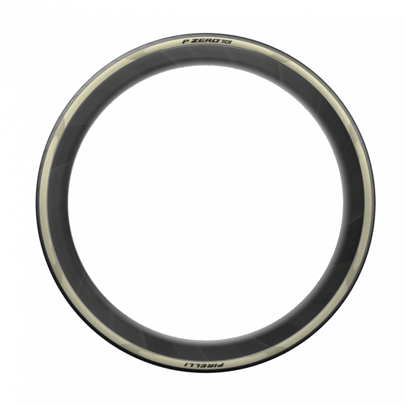 Pirelli P Zero Race TLR Retro 700c Road Cycling Tyre - Cream-2