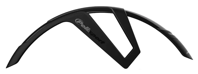 Polisport G-Mud Gravel 700c Mudguard Set - Black