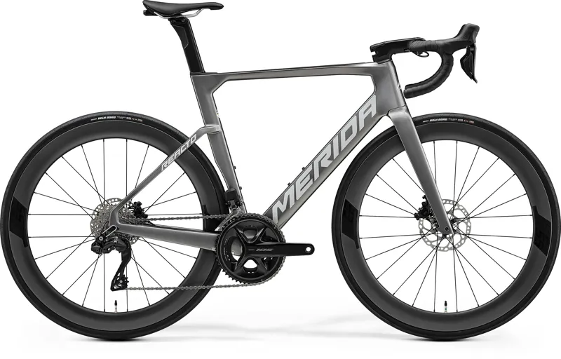 2025 Merida Reacto 6000 Road Bike - Gunmetal Grey/Silver