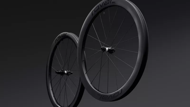 Roval Terra Aero CL Gravel Racing Front Wheel - Satin Carbon/Satin Black-6