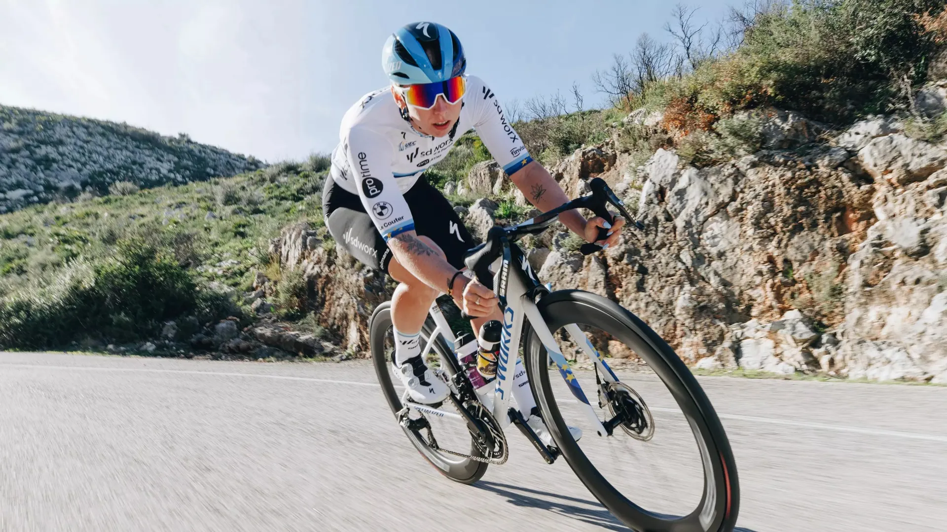 Roval Rapide Sprint CLX 700c Rear Road Bike Wheel Gloss Carbon