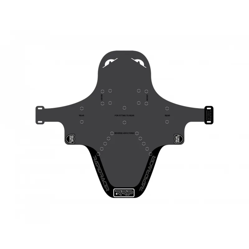 Rapid Racer Products RRP EnduroGuard Front Standard MTB Mudguard - Black