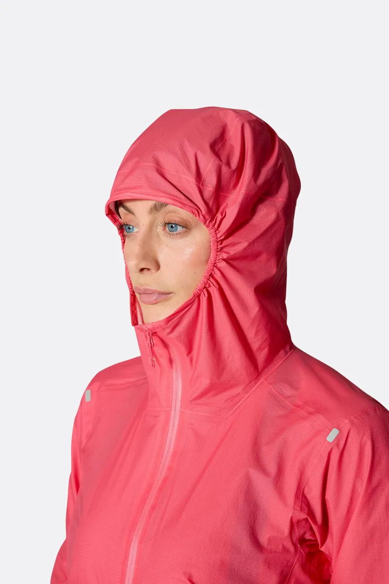 Rab Cinder Phantom Womens Waterproof Mountain Bike Jacket - Hibiscus-6