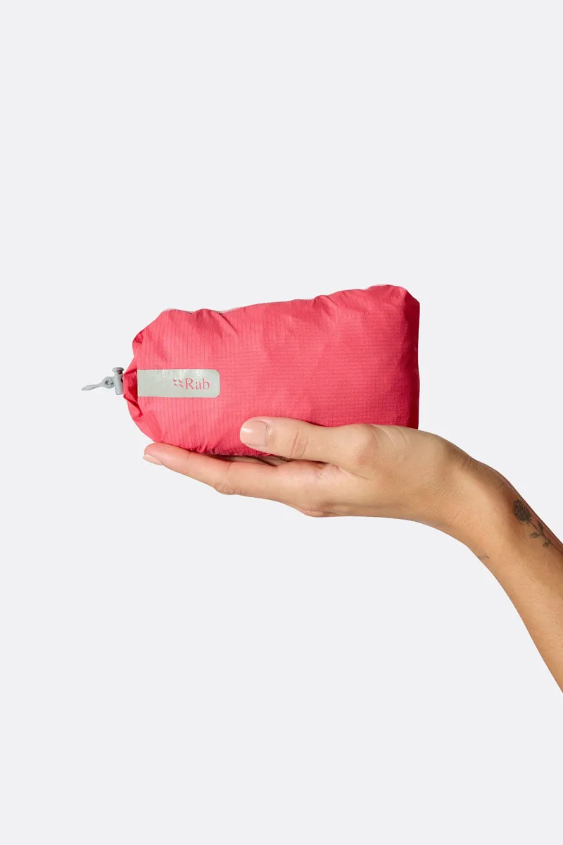 Rab Cinder Phantom Womens Waterproof Mountain Bike Jacket - Hibiscus-1